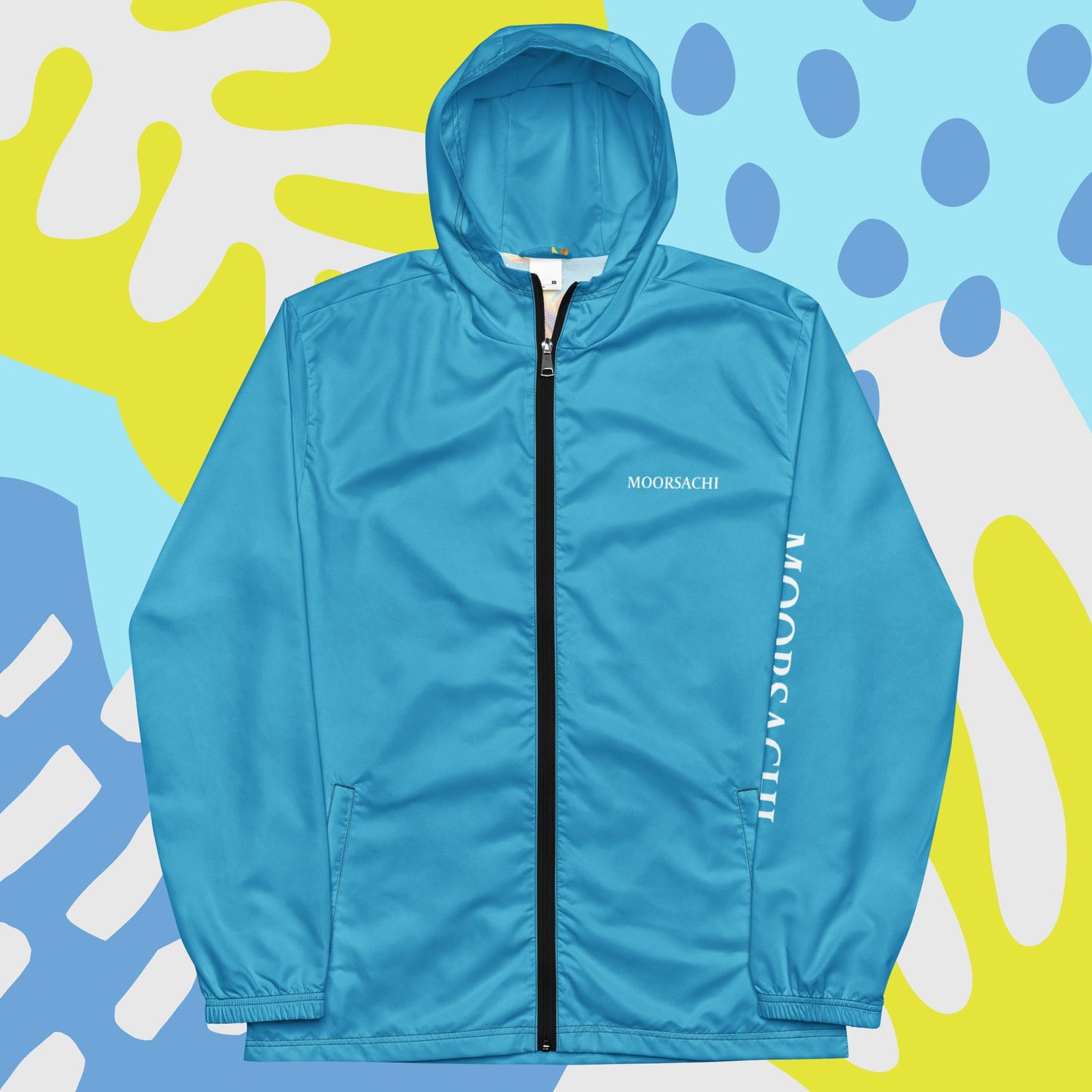 MOORSACHI BERG LEN$ES I - Wave Blue Unisex RainWindbreaker