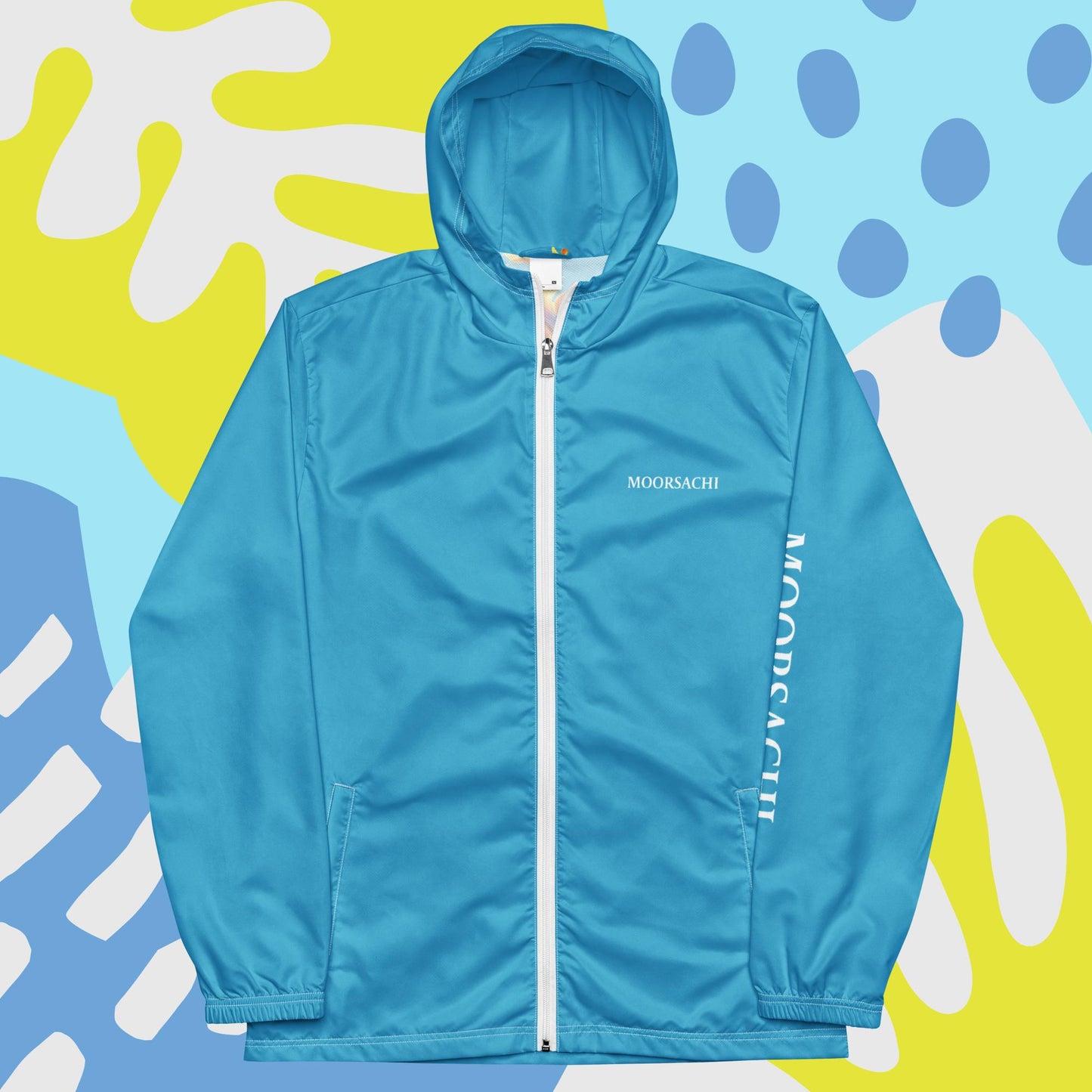 MOORSACHI BERG LEN$ES I - Wave Blue Unisex RainWindbreaker
