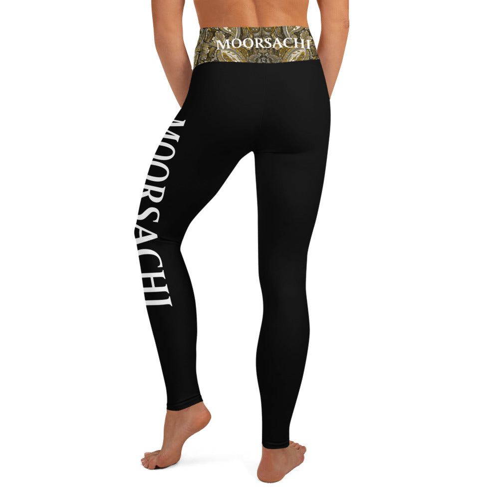 MOORSACHI Yoga Leggings Black II - Limited Ed.
