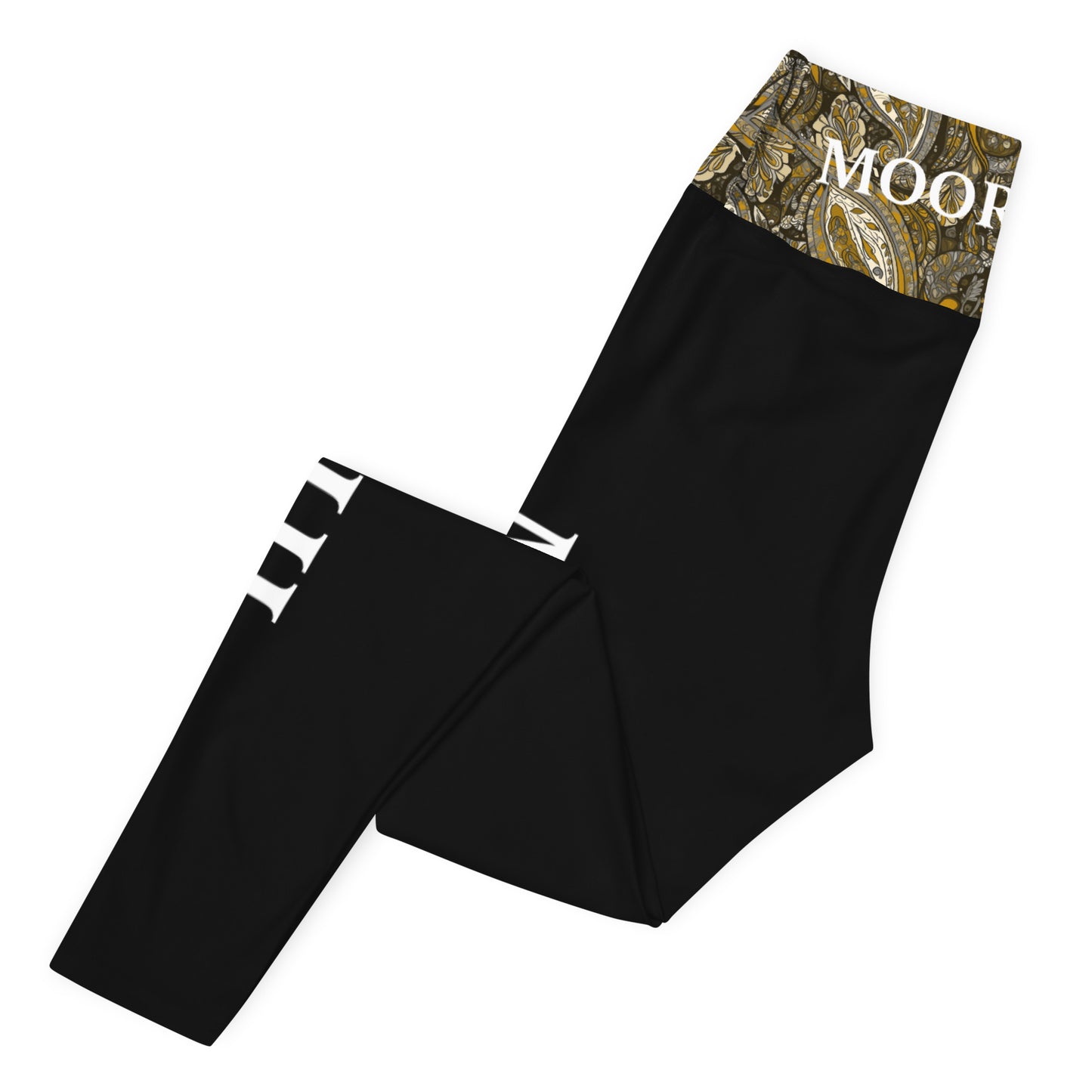 MOORSACHI Yoga Leggings Black II - Limited Ed.