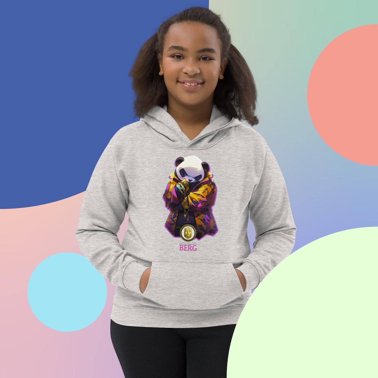 MOORSACHI BERG - Panda III Youth Hoodie