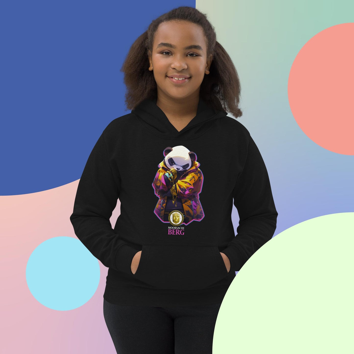 MOORSACHI BERG - Panda III Youth Hoodie