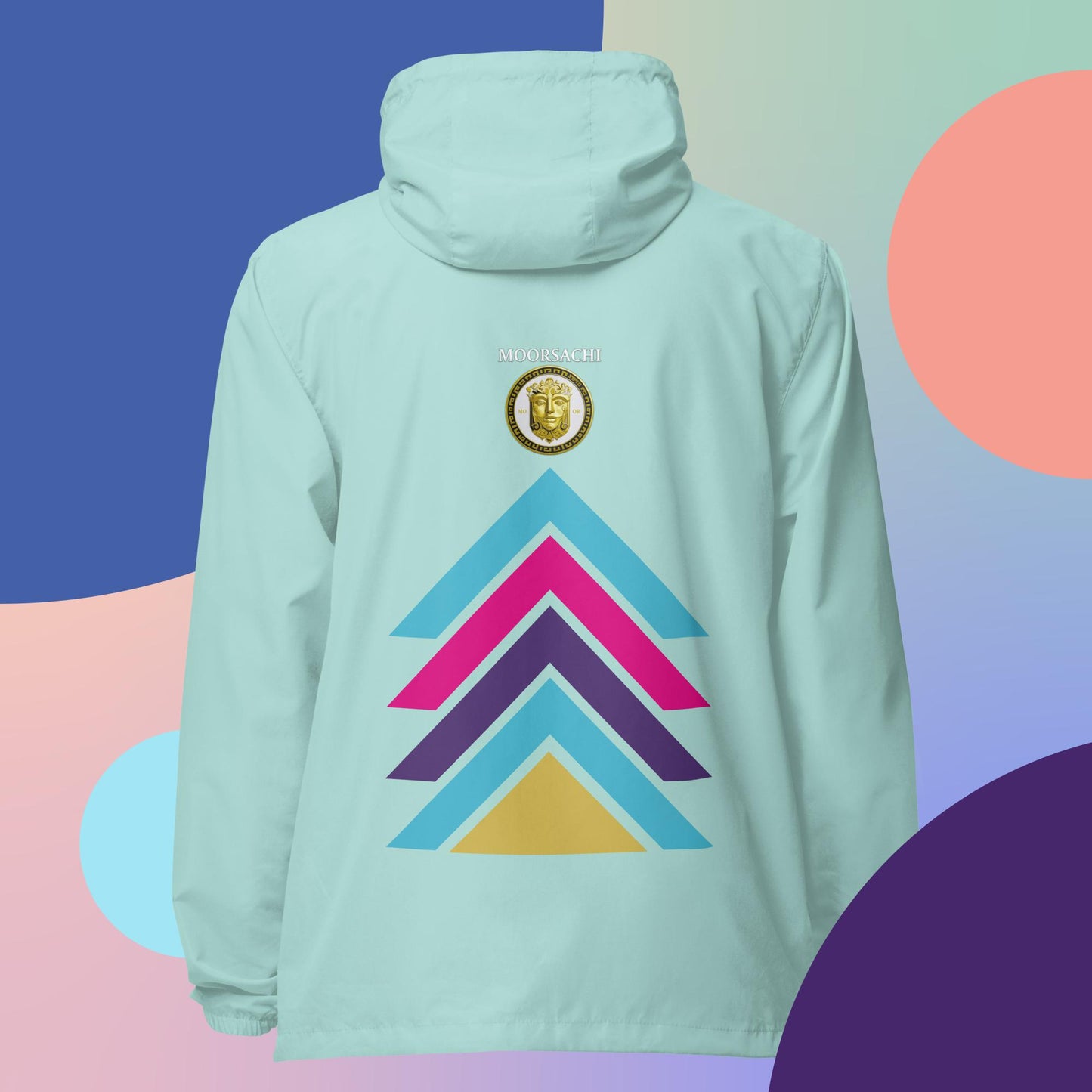 MOORSACHI - Unisex Lightweight ZipUp Windbreaker
