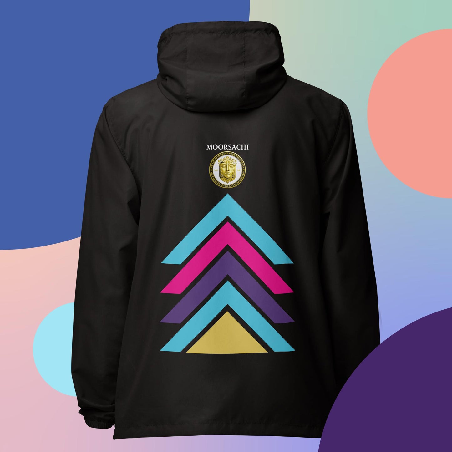MOORSACHI - Unisex Lightweight ZipUp Windbreaker