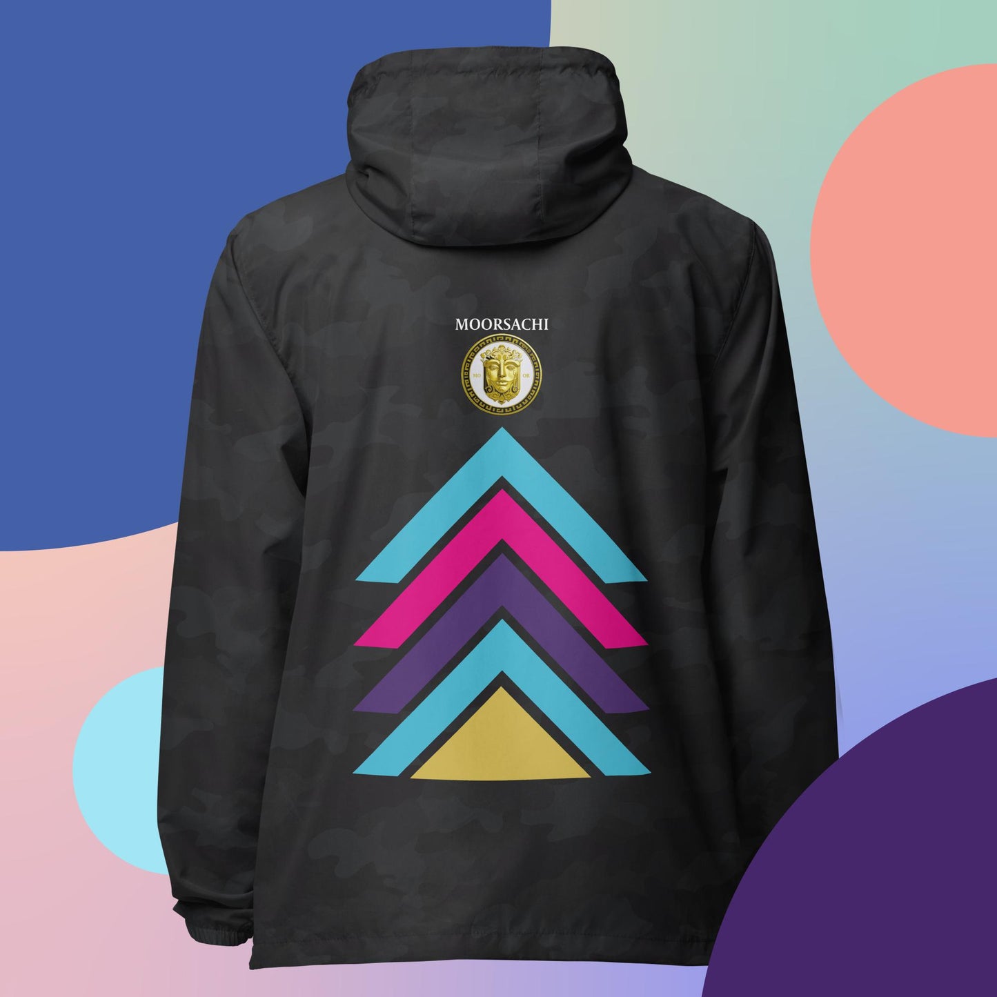 MOORSACHI - Unisex Lightweight ZipUp Windbreaker