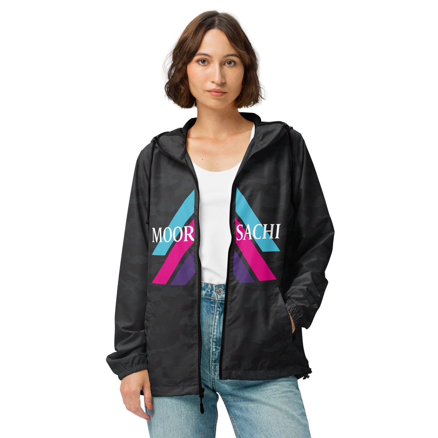 MOORSACHI - Unisex Lightweight ZipUp Windbreaker