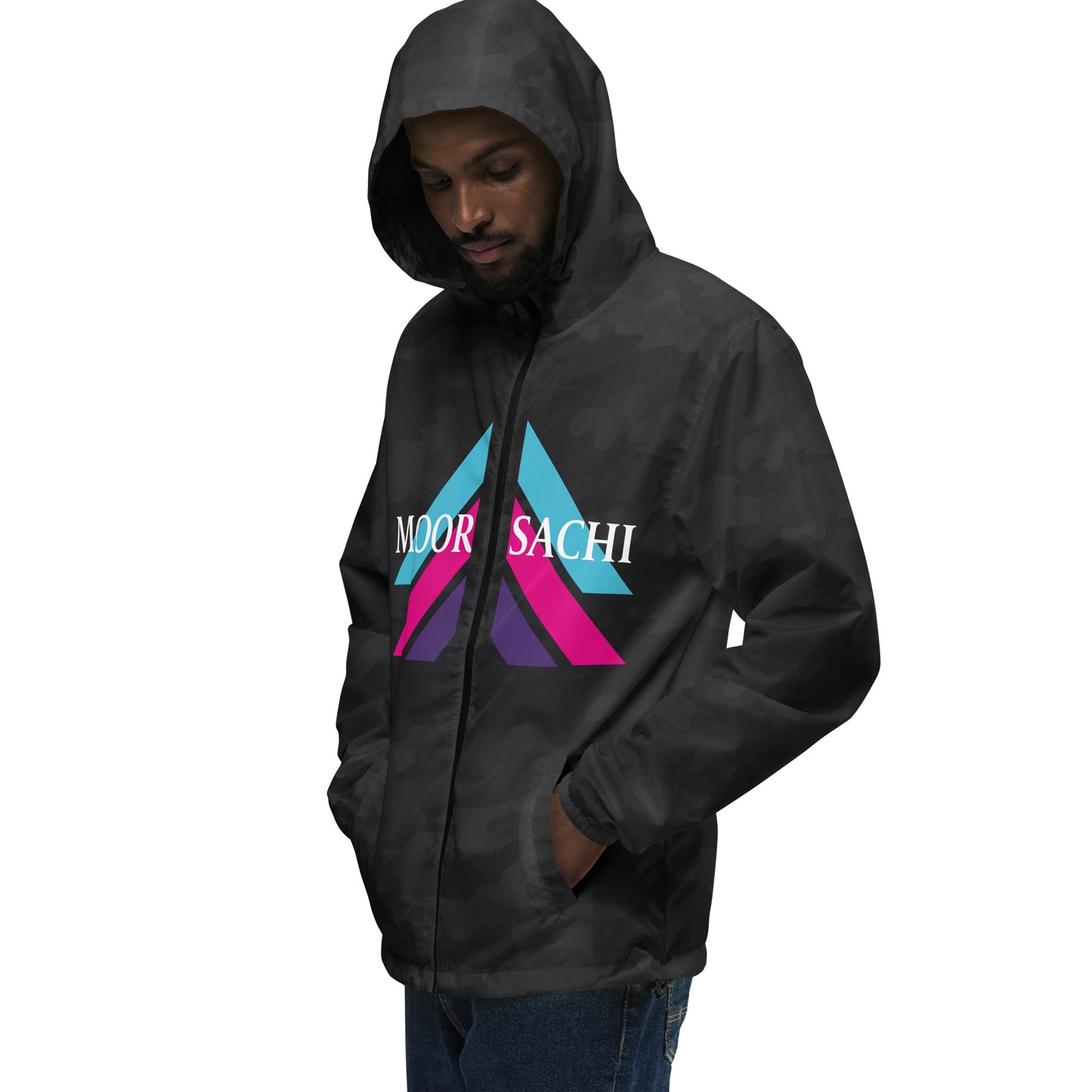 MOORSACHI - Unisex Lightweight ZipUp Windbreaker