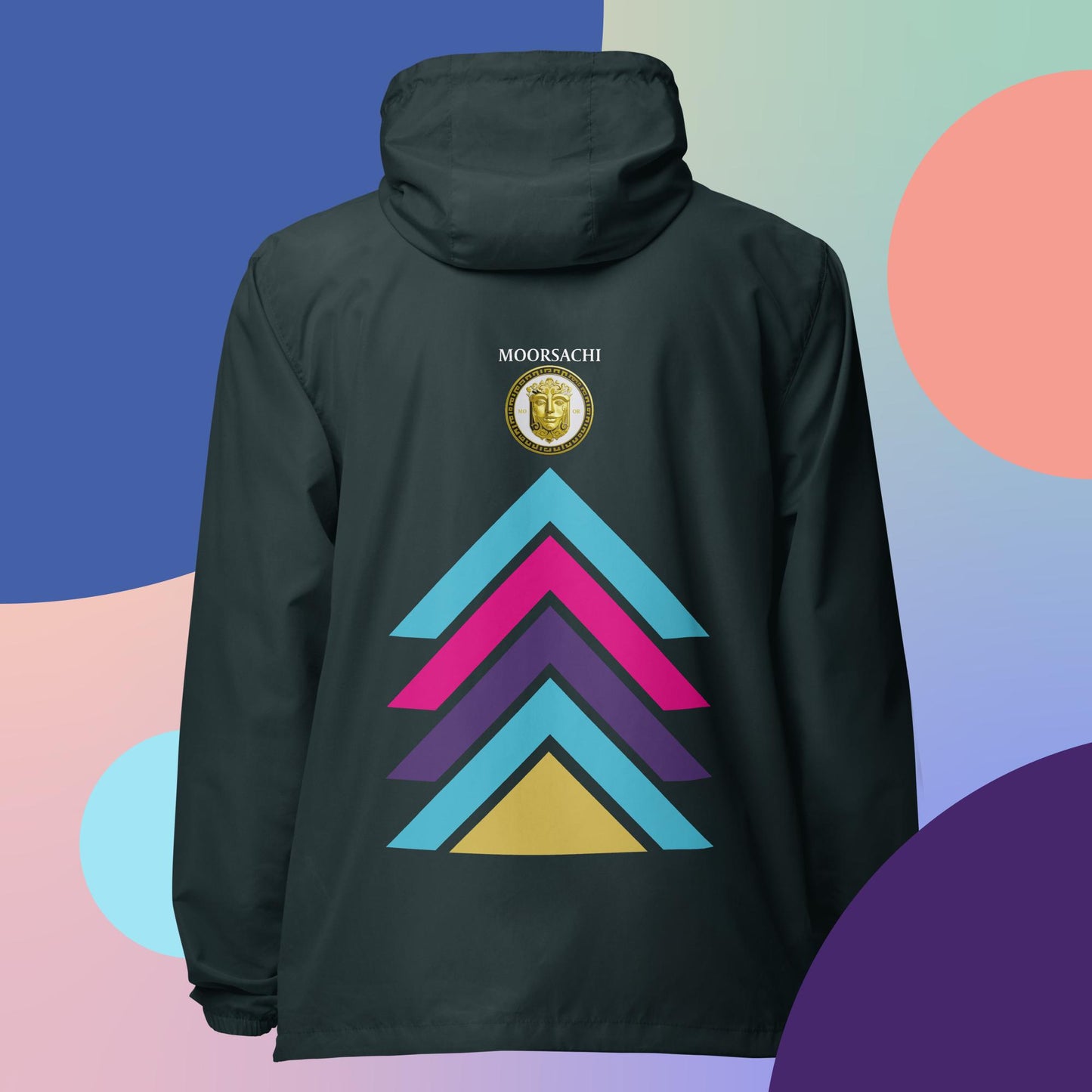 MOORSACHI - Unisex Lightweight ZipUp Windbreaker