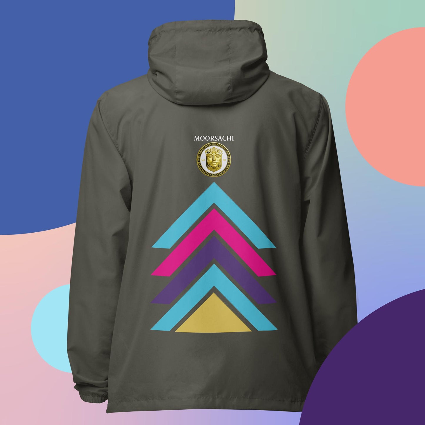 MOORSACHI - Unisex Lightweight ZipUp Windbreaker