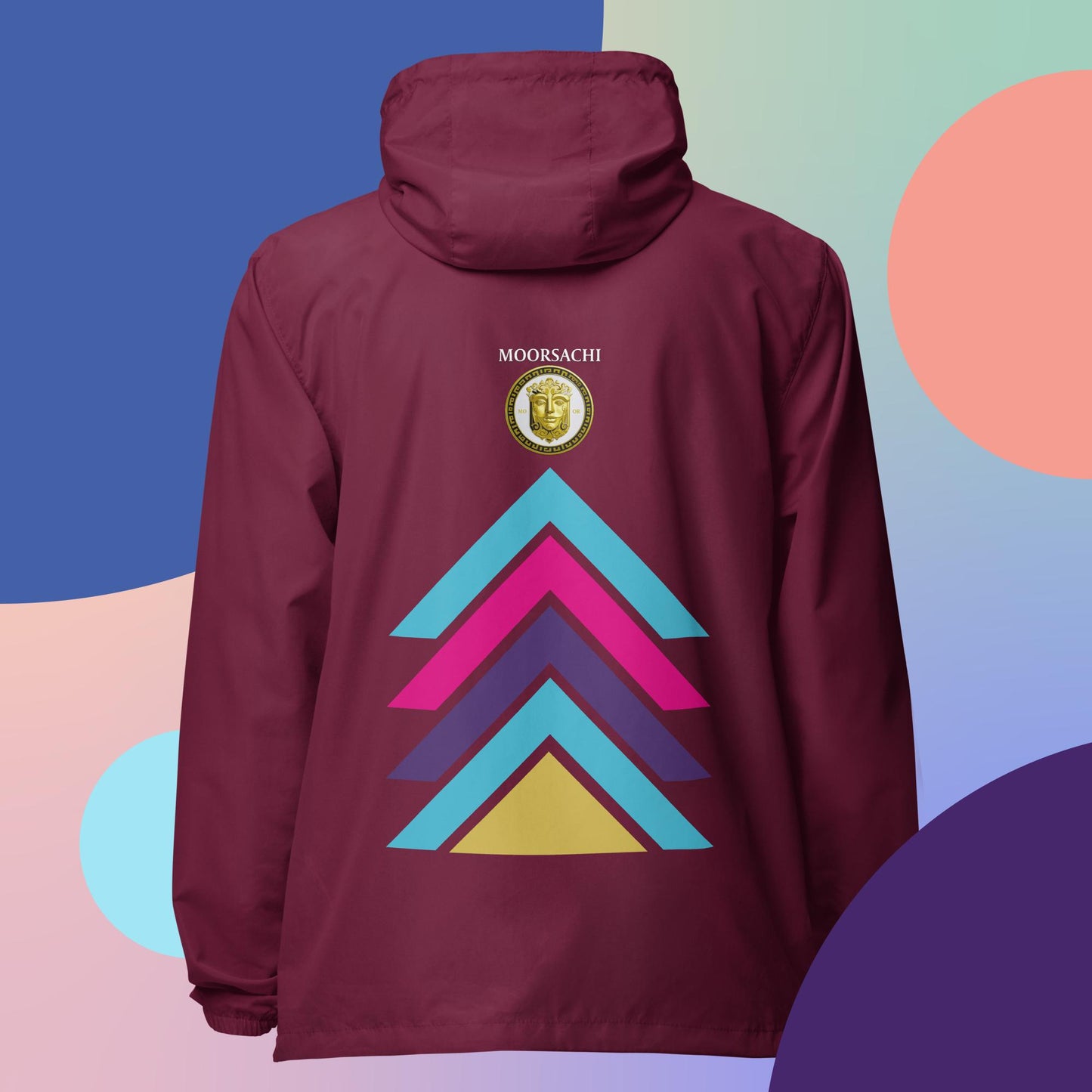 MOORSACHI - Unisex Lightweight ZipUp Windbreaker