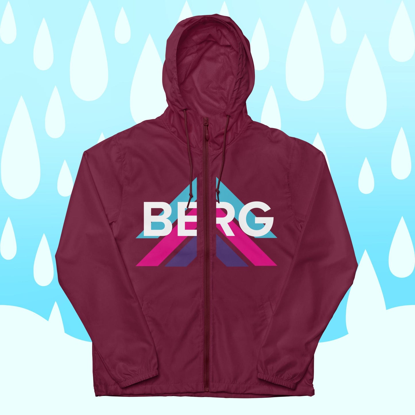 MOORSACHI BERG RAIN PANDA - Unisex Lightweight zip up windbreaker