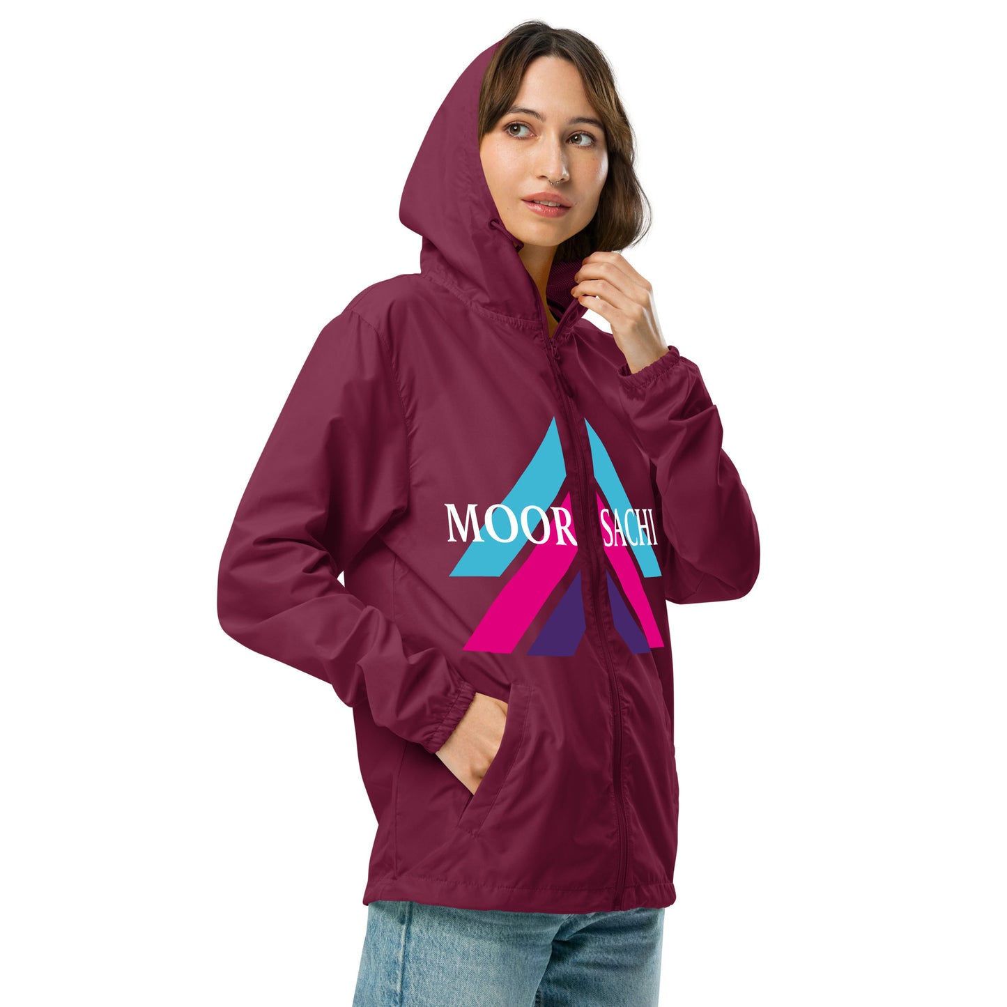 MOORSACHI - Unisex Lightweight ZipUp Windbreaker