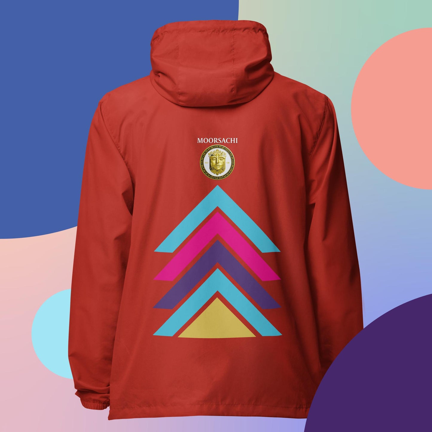MOORSACHI - Unisex Lightweight ZipUp Windbreaker