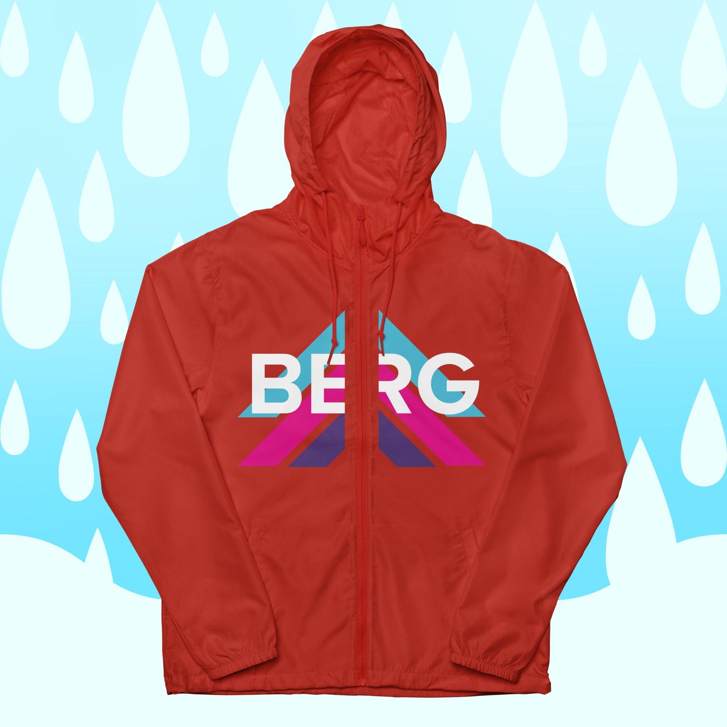 MOORSACHI BERG RAIN PANDA - Unisex Lightweight zip up windbreaker