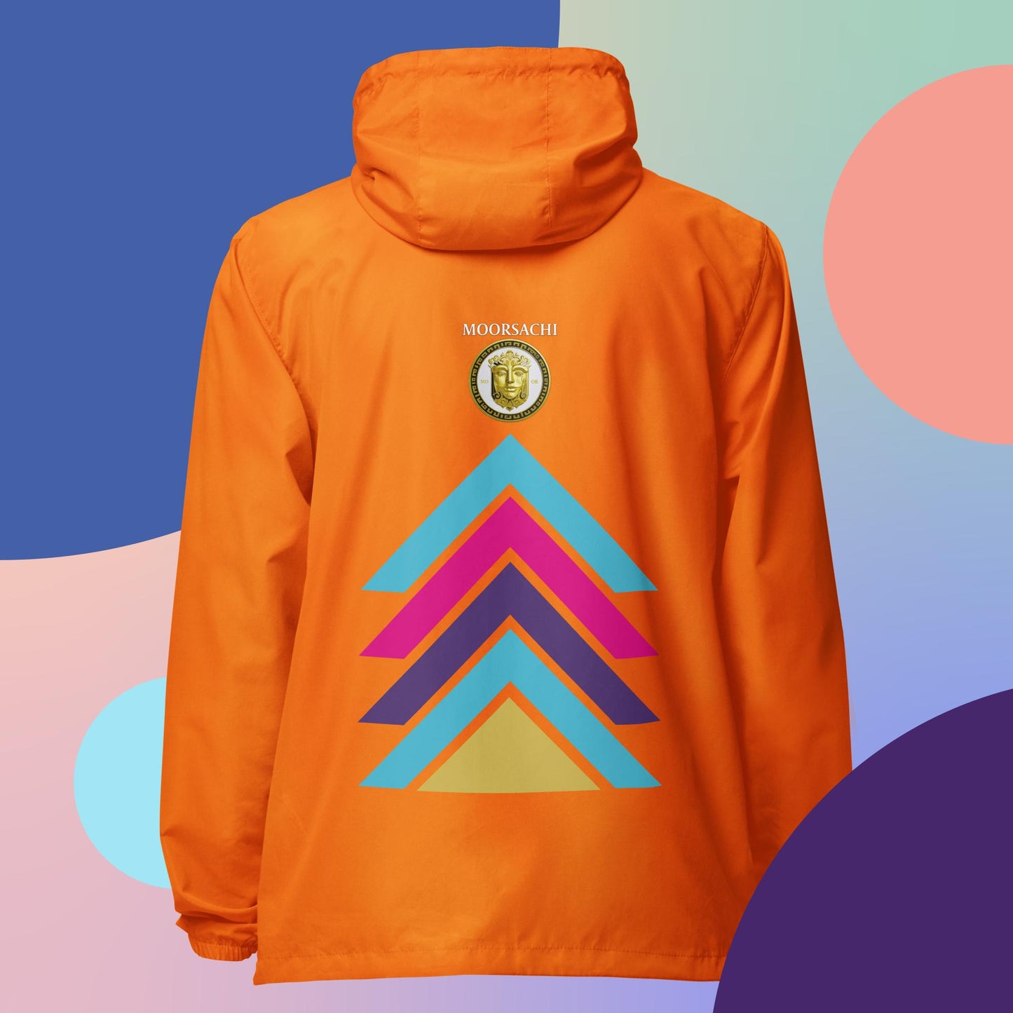 MOORSACHI - Unisex Lightweight ZipUp Windbreaker