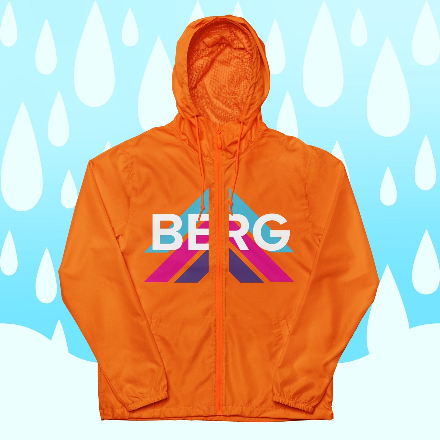 MOORSACHI BERG RAIN PANDA - Unisex Lightweight zip up windbreaker