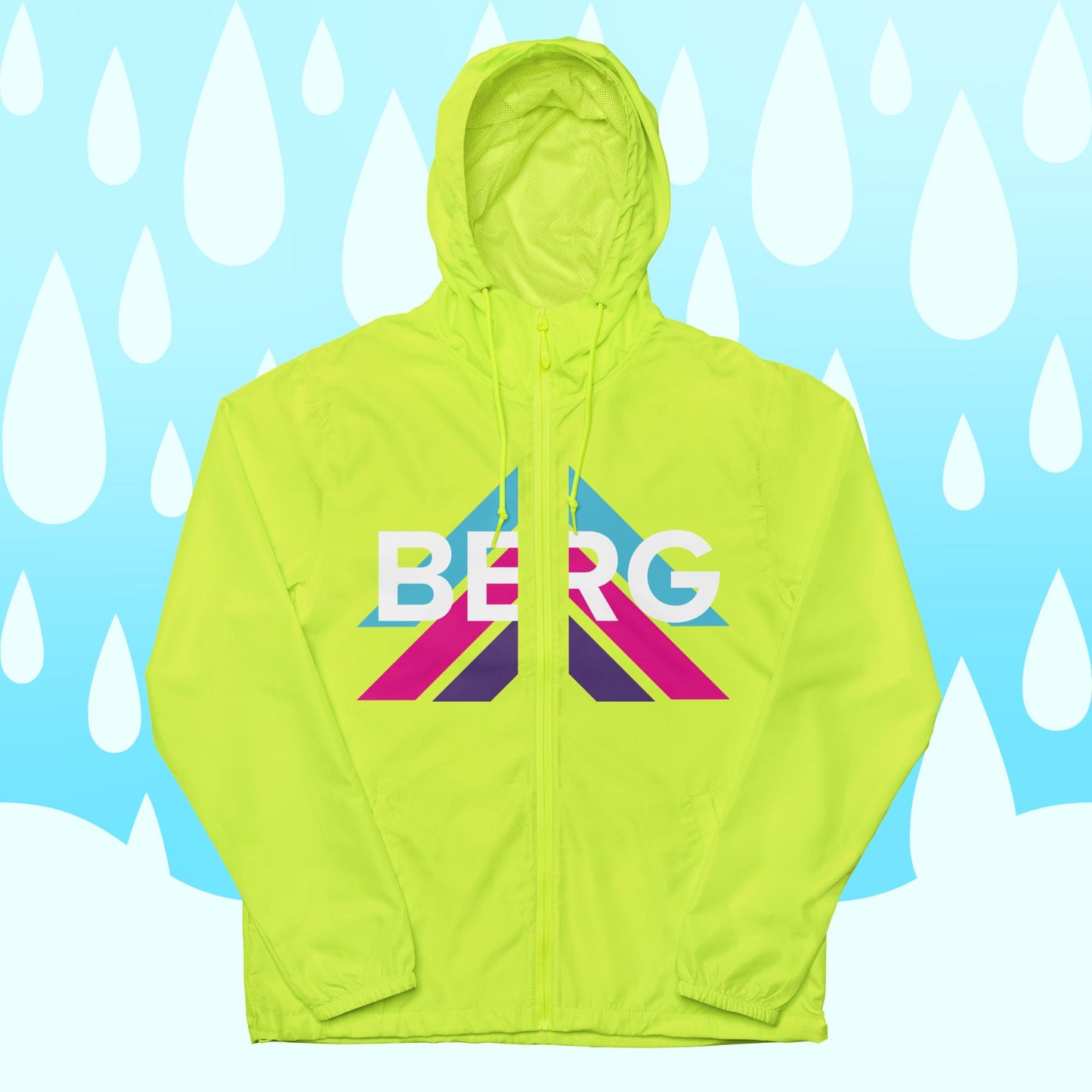 MOORSACHI BERG RAIN PANDA - Unisex Lightweight zip up windbreaker