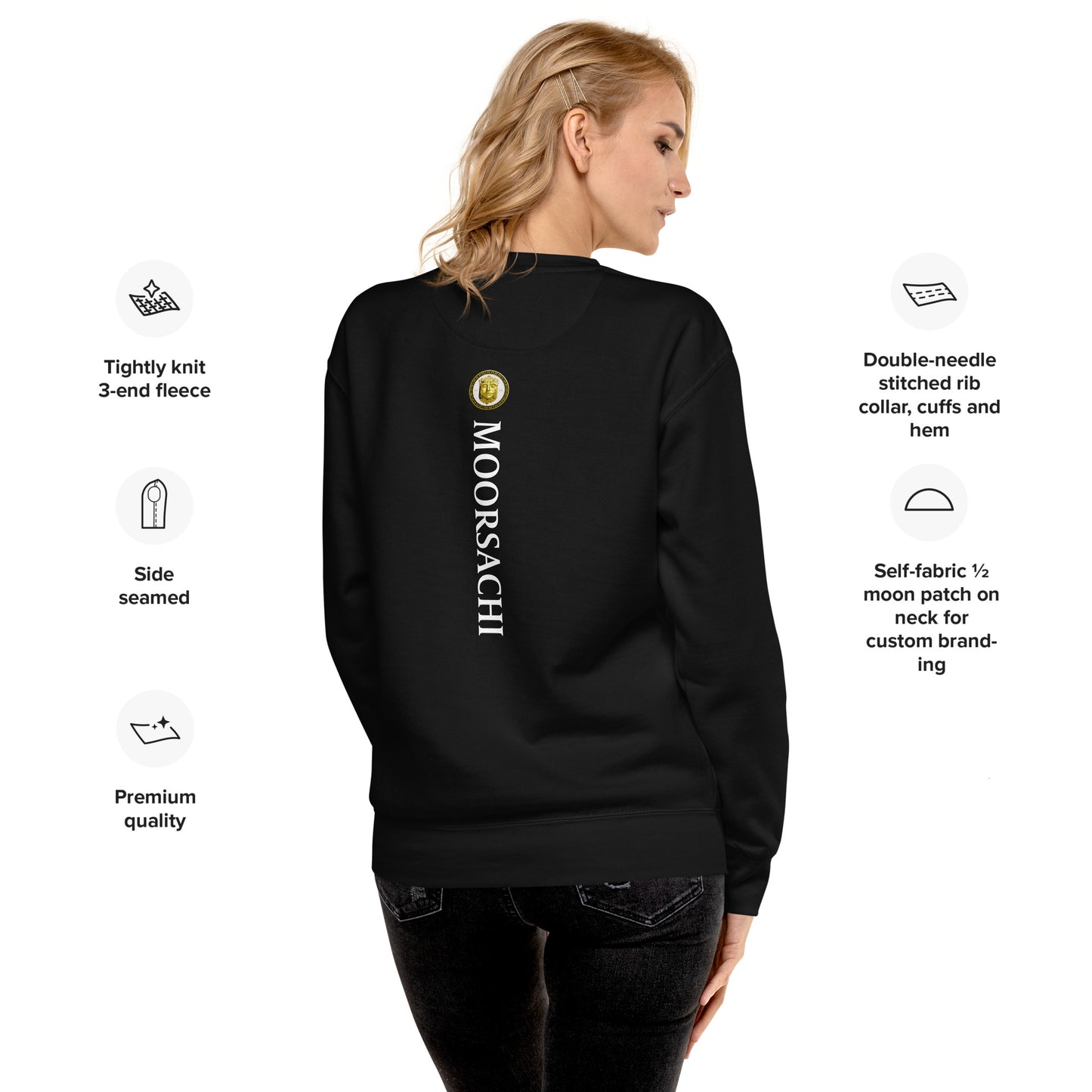 MOORSACHI BERG PANDA II - Unisex Premium Sweatshirt
