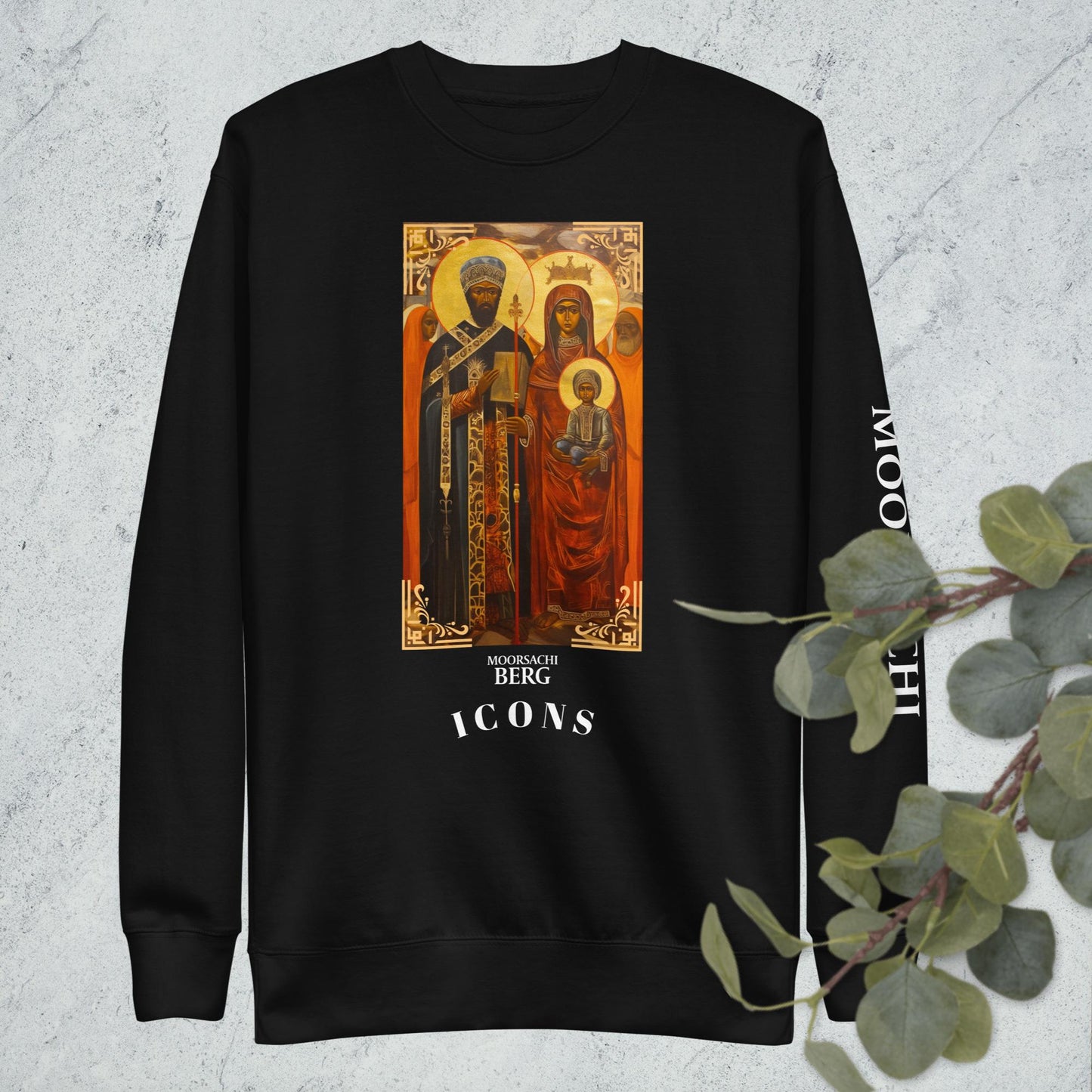 MOORSACHI BERG ICONS: TRINITY - Premium Sweatshirt