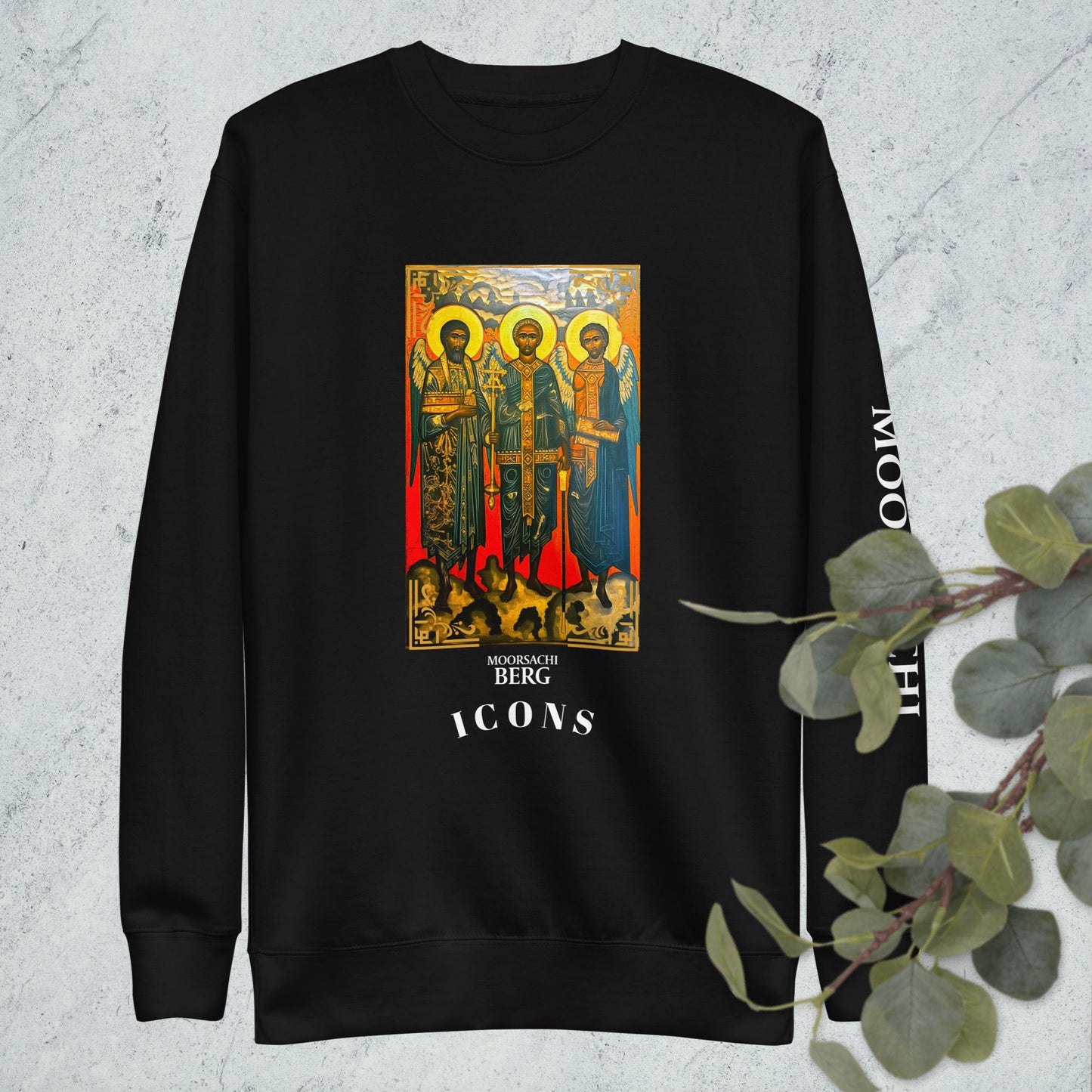 MOORSACHI BERG ICONS: ELOHIM - Premium Sweatshirt