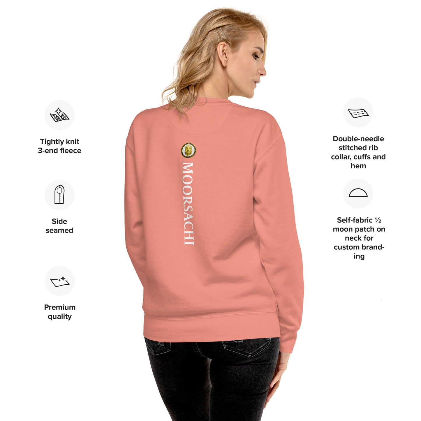 MOORSACHI BERG PANDA II - Unisex Premium Sweatshirt