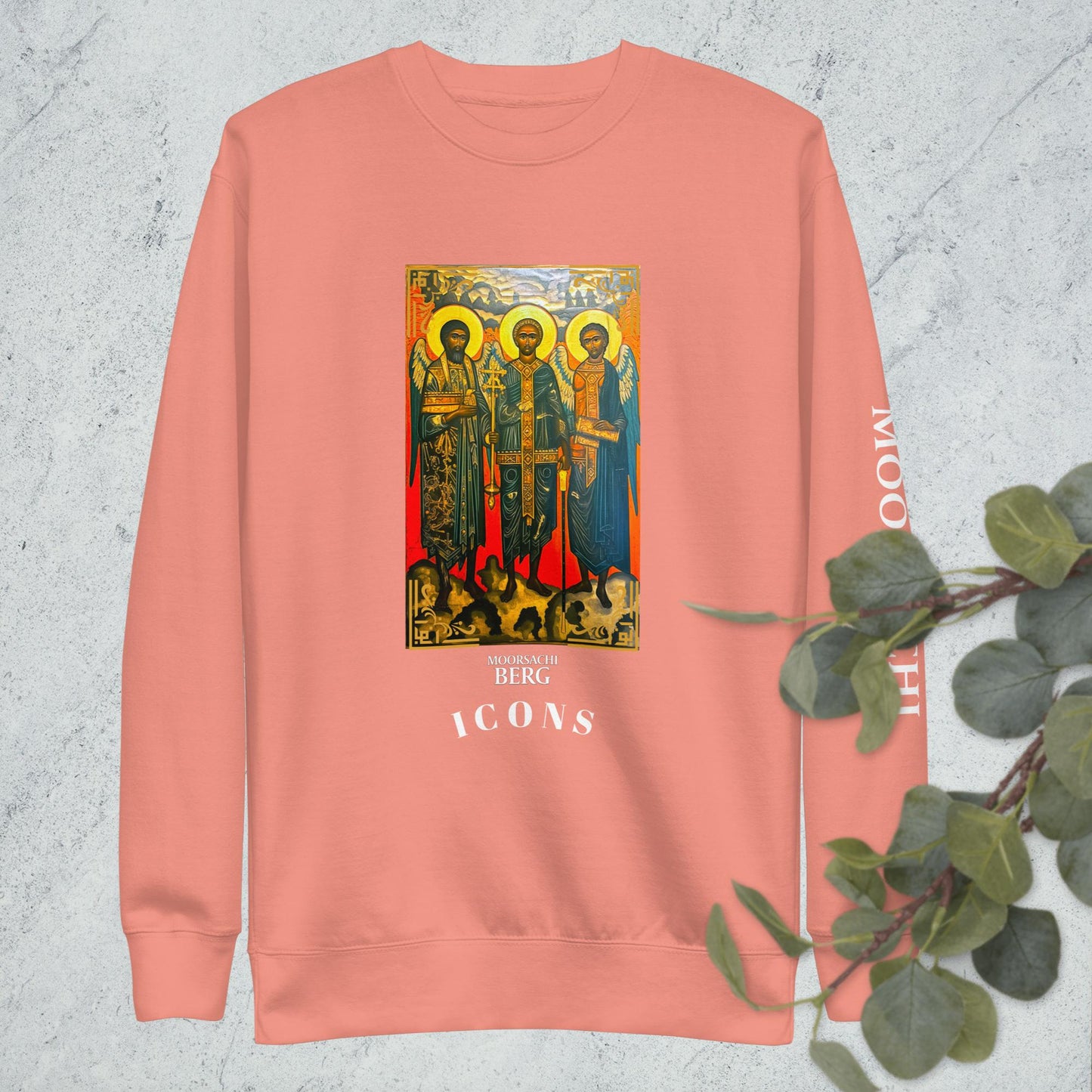 MOORSACHI BERG ICONS: ELOHIM - Premium Sweatshirt