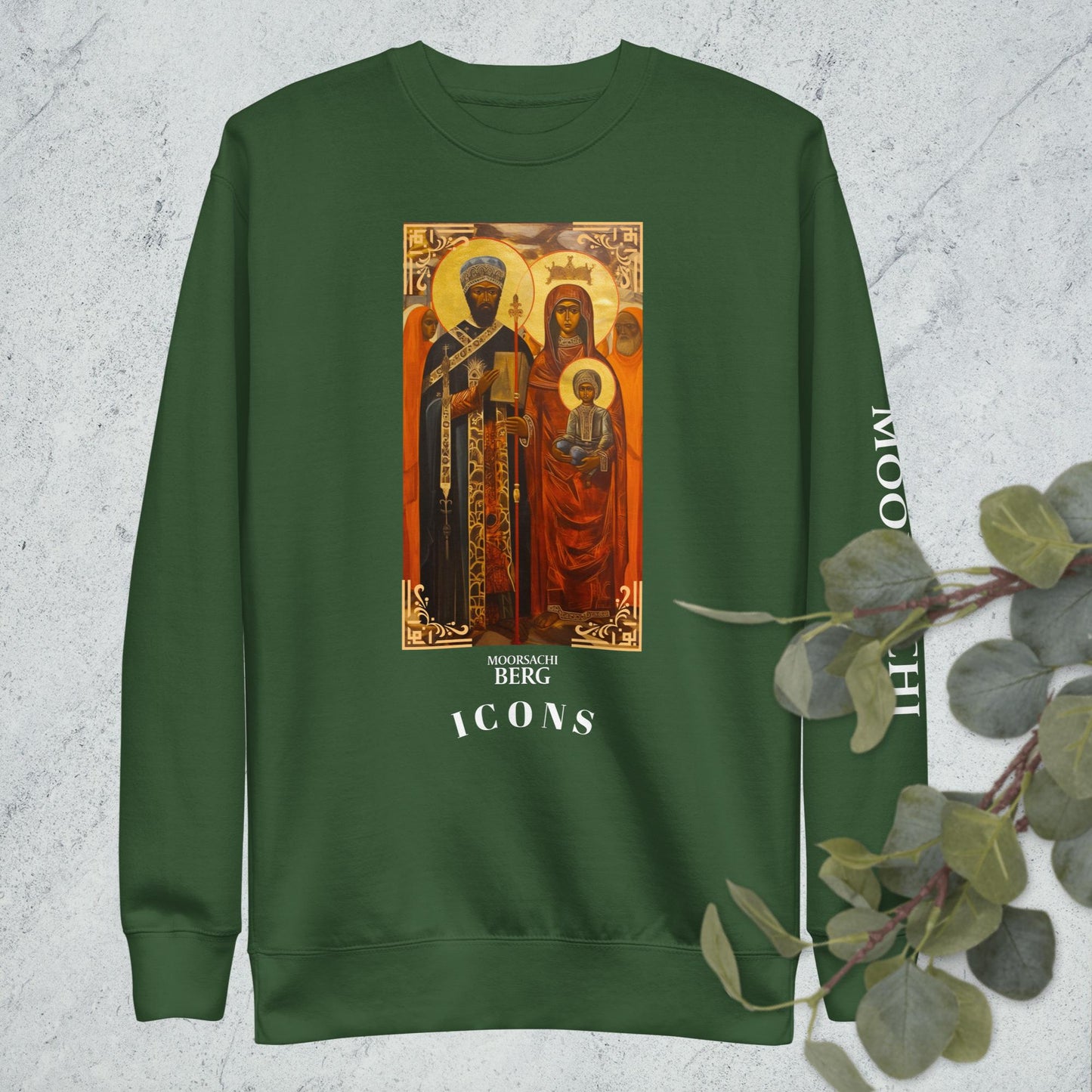 MOORSACHI BERG ICONS: TRINITY - Premium Sweatshirt