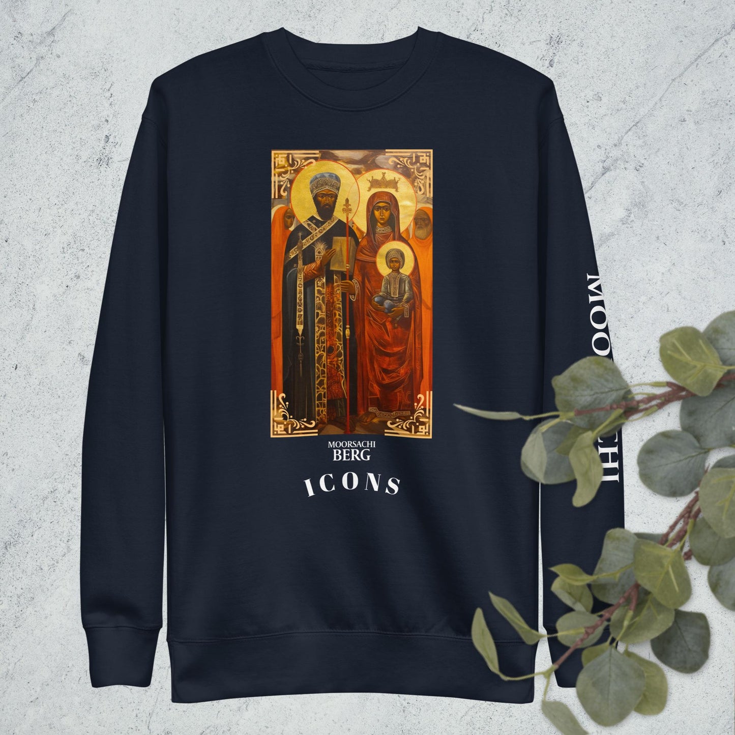 MOORSACHI BERG ICONS: TRINITY - Premium Sweatshirt