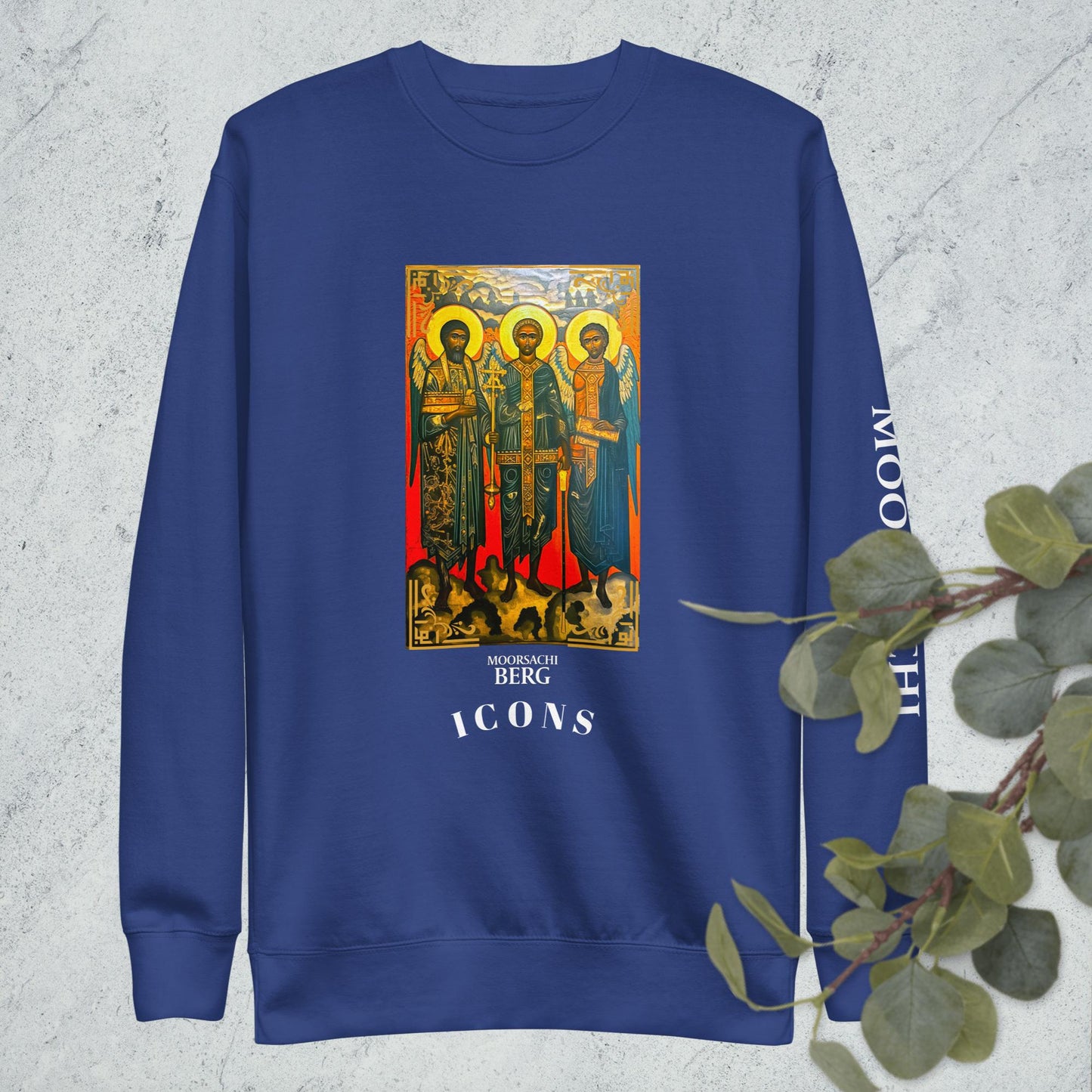 MOORSACHI BERG ICONS: ELOHIM - Premium Sweatshirt