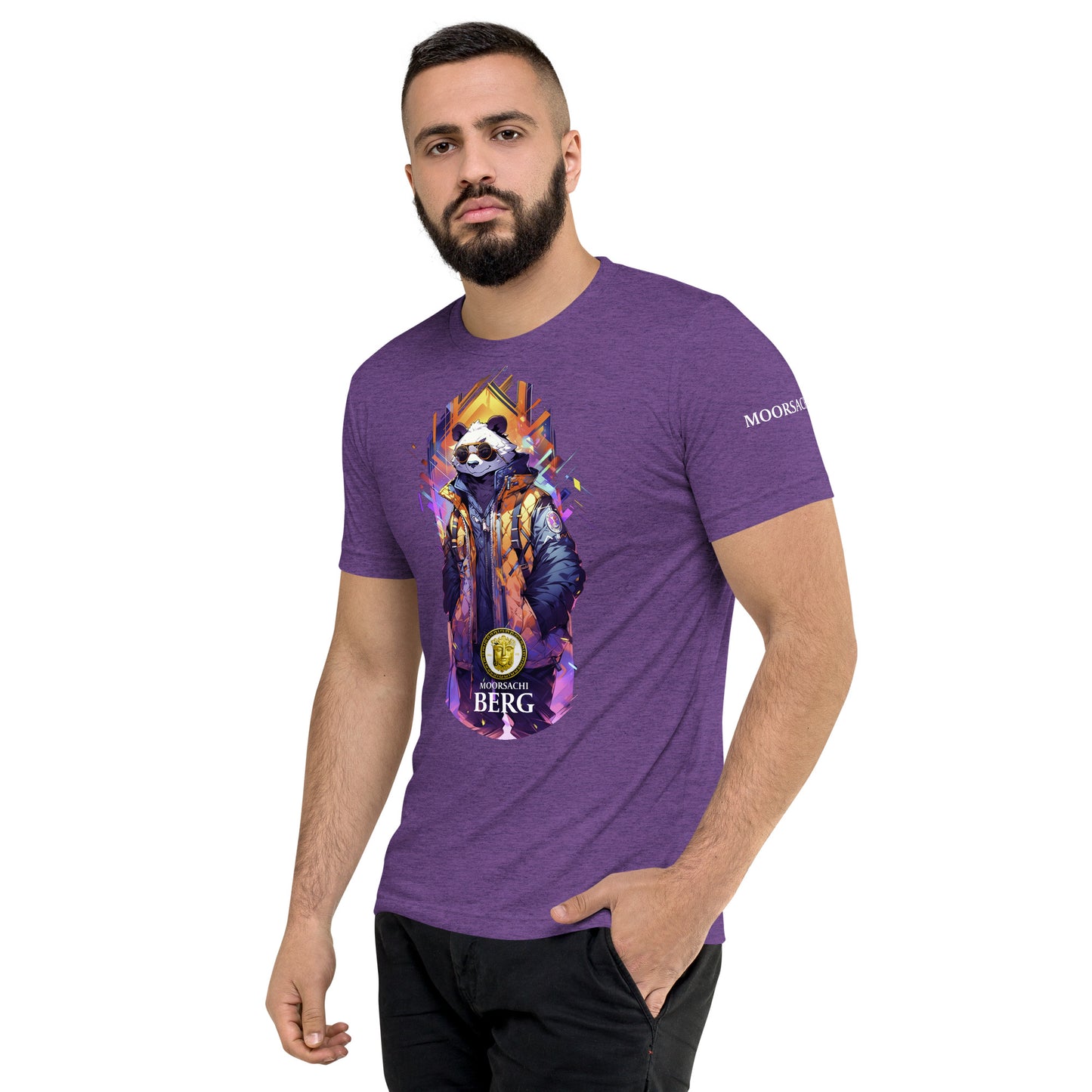 MOORSACHI BERG PANDA II - Short sleeve t-shirt