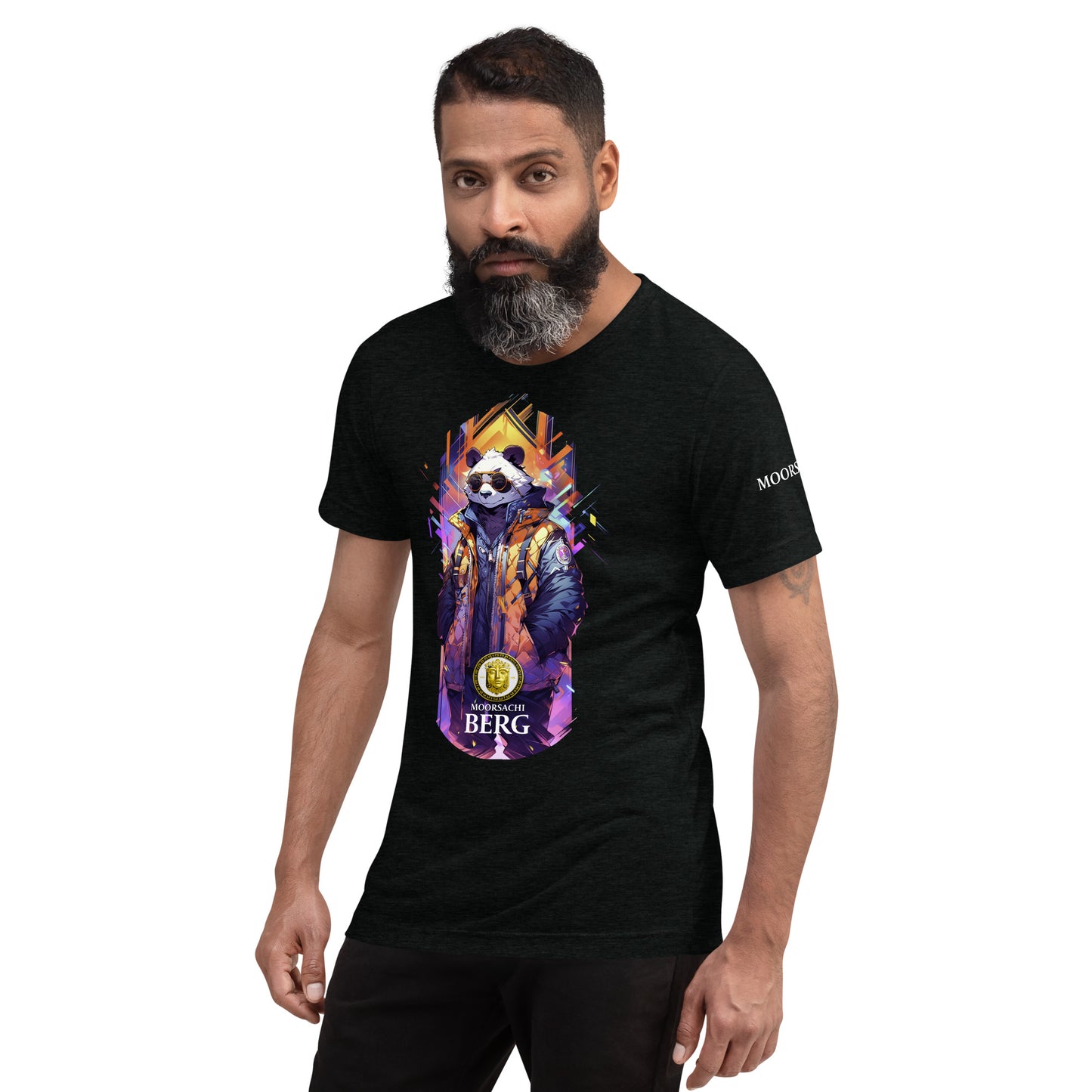 MOORSACHI BERG PANDA II - Short sleeve t-shirt