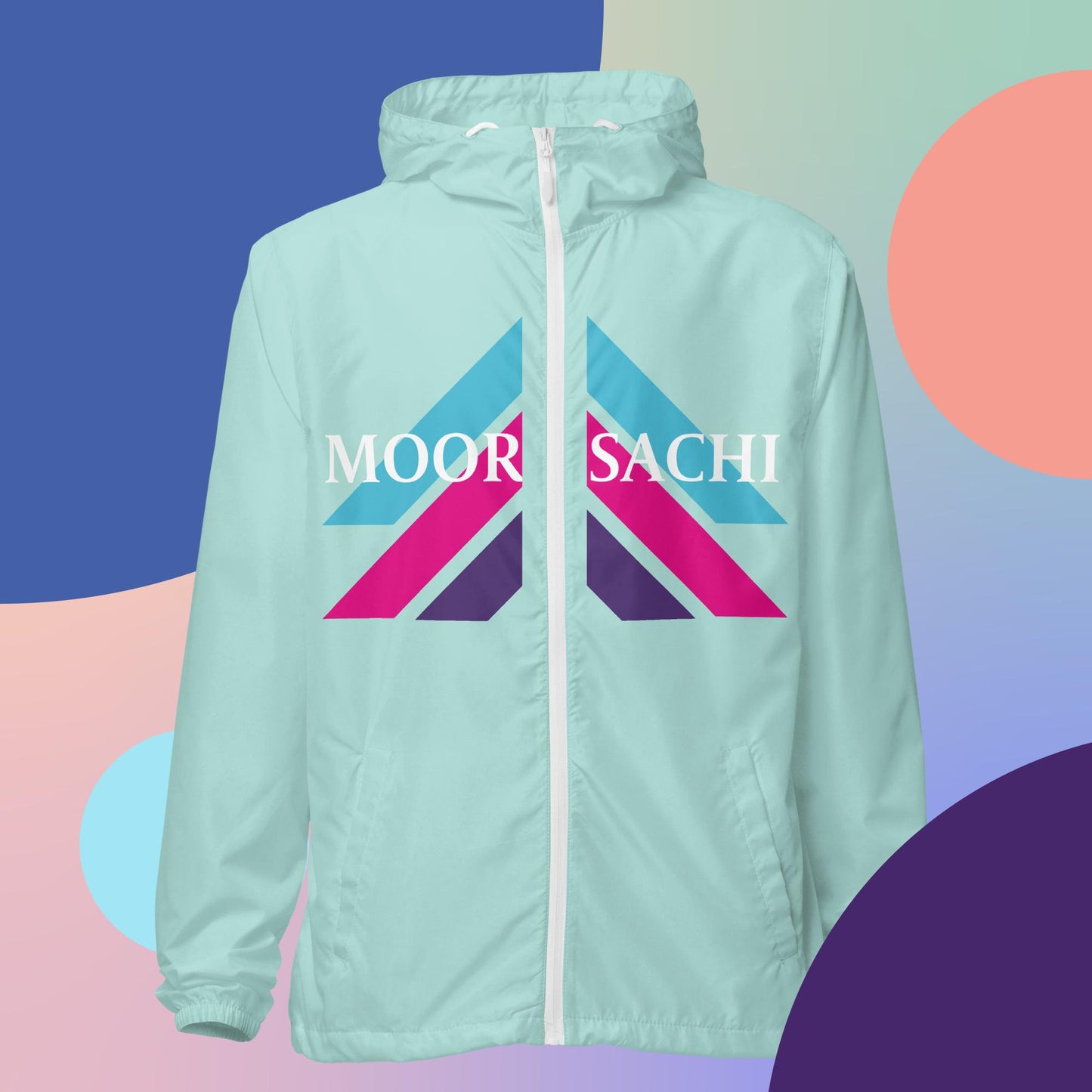 MOORSACHI - Unisex Lightweight ZipUp Windbreaker