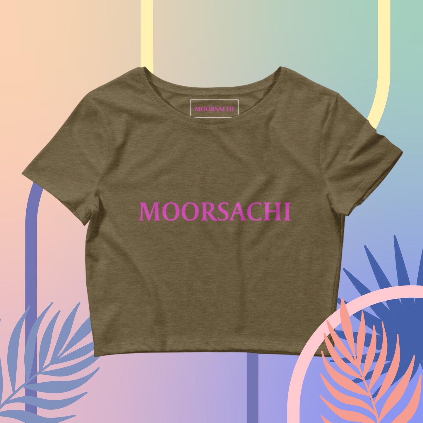 MOORSACHI CHIC - Women’s Crop Tee