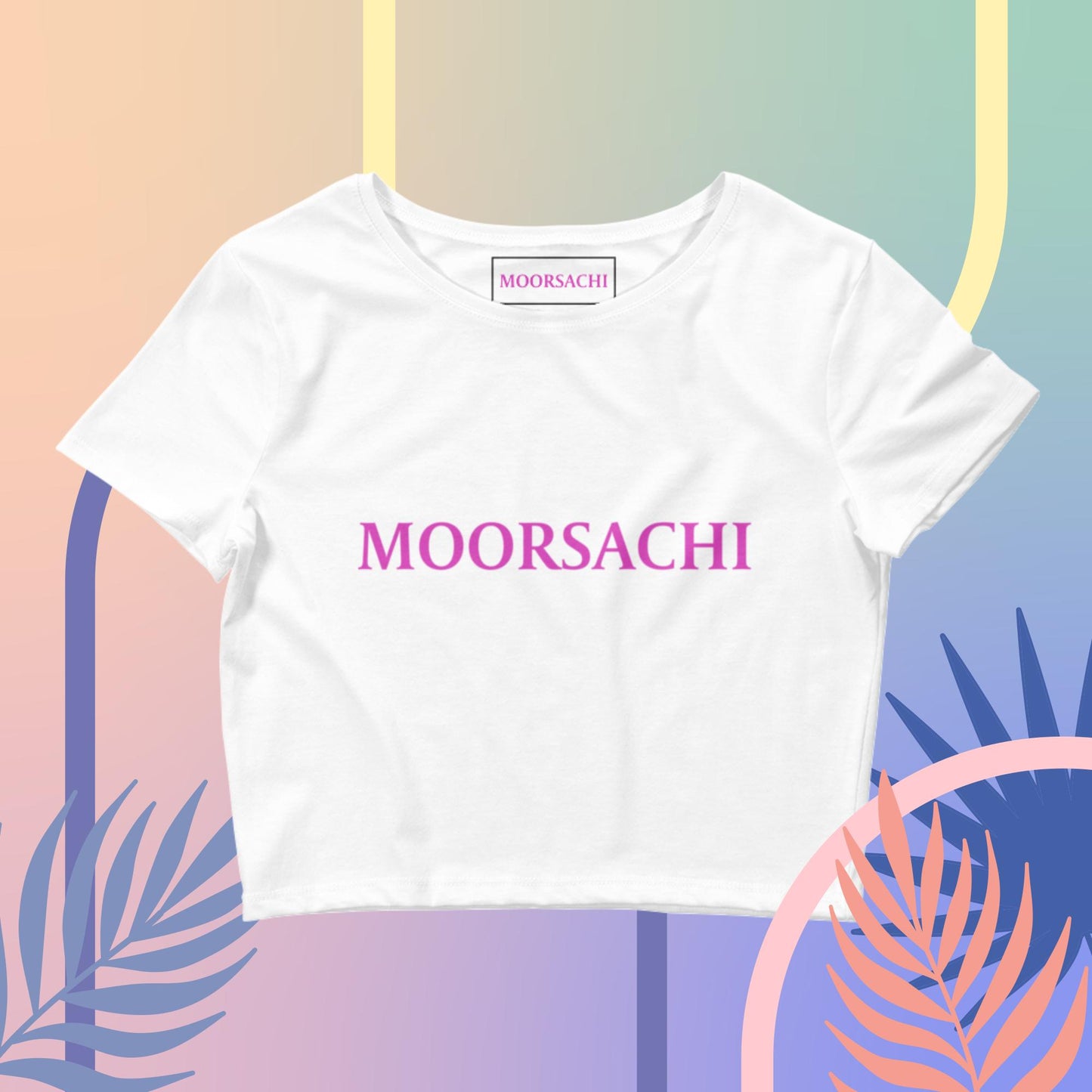 MOORSACHI CHIC - Women’s Crop Tee
